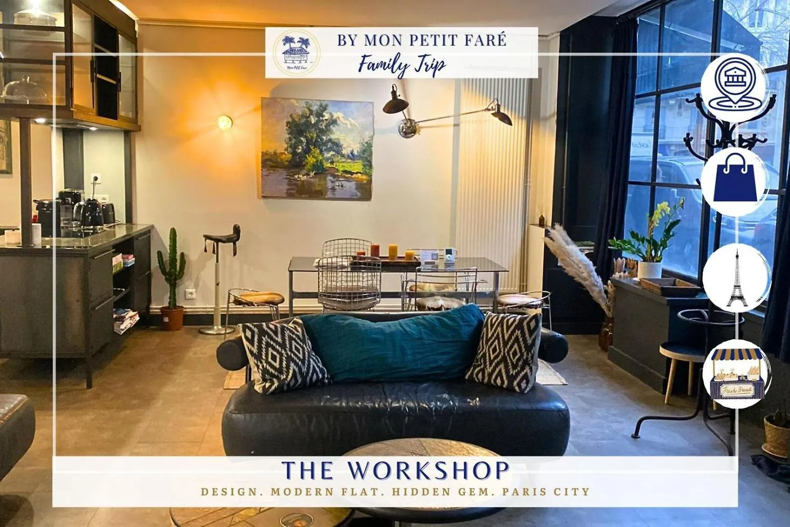 L'atelier - Loft Renove En Souplex - Tour Eiffel Apartamento *